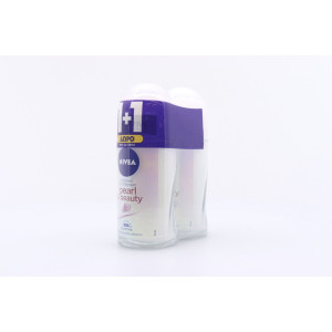 Nivea roll-on pearl & beauty 2x50ml