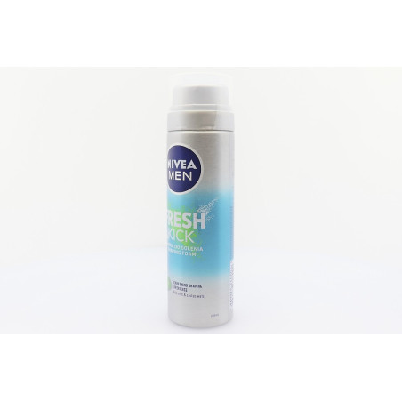 Nivea αφρός ξυρίσματος fresh kick 200ml Nivea - 3