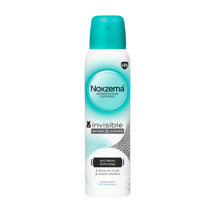 Noxzema αποσμητικό σώματος spray invisible her 150ml