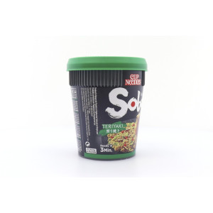 Nissin foods soba noodles cup τεριγιάκι 90gr