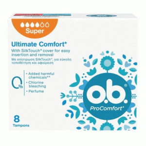 O.B. ταμπόν pro comfort super 8τεμ