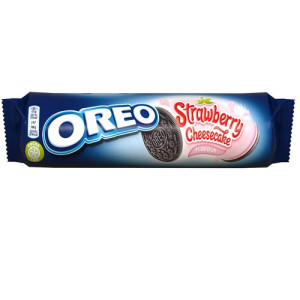 Oreo μπισκότα με φράουλα cheesecake 154gr Oreo - 1