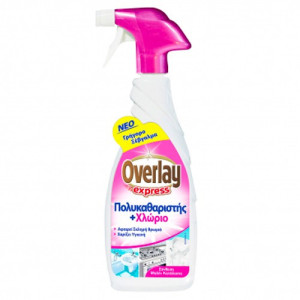 Overlay express πολυκαθαριστής & χλώριο 650ml Overlay - 1