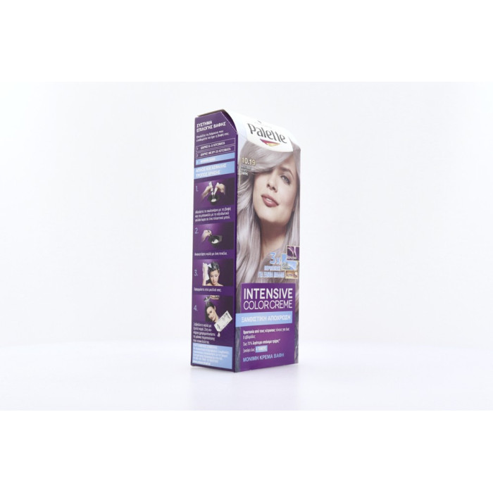 Schwarzkopf palette intensive color creme 10.19 κατάξανθο ψυχρό σαντρέ 50ml