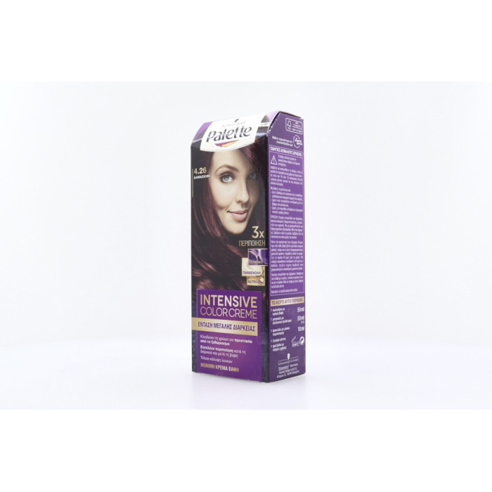 Schwarzkopf palette intensive color creme 4.26 δαμασκηνί 50ml Schwarzkopf professional - 2