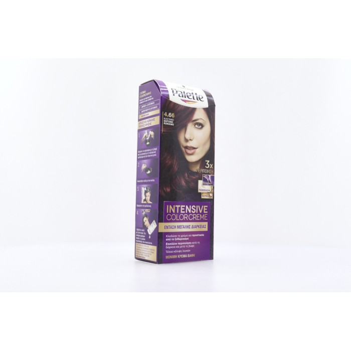 Schwarzkopf palette intensive color creme 4.66 καστανό έντονο κόκκινο 50ml Schwarzkopf professional - 6