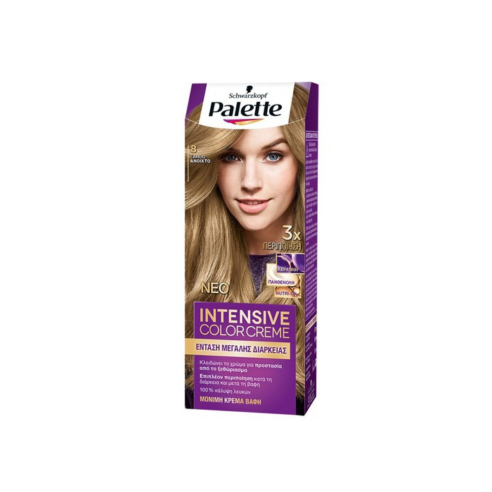 Schwarzkopf palette intensive color creme 8 ξανθό ανοιχτό 50ml Schwarzkopf professional - 1