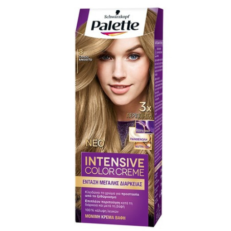 Schwarzkopf palette intensive color creme 8 ξανθό ανοιχτό 50ml Schwarzkopf professional - 1