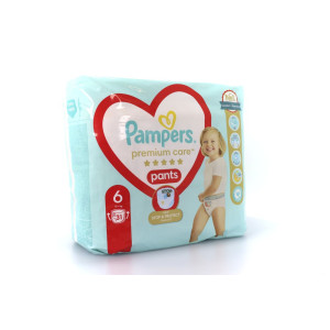 Pampers premium care pants νο 6 31τεμ jumbo