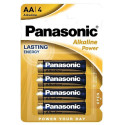 Panasonic bronze μπαταρίες αλκαλικές AA 4τεμ