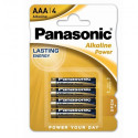 Panasonic bronze μπαταρίες αλκαλικές AAA 4τεμ