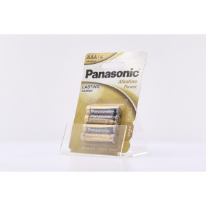 Panasonic bronze μπαταρίες αλκαλικές AAA 4τεμ Panasonic - 1