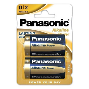 Panasonic bronze μπαταρίες αλκαλικές D 2τεμ Panasonic - 1