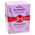 Παπουτσάνης aromatics σαπούνι λεβάντα 4x100gr