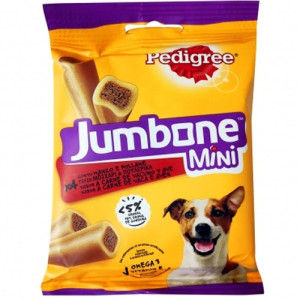 Pedigree jumbone mini μοσχάρι & πουλερικά 4τεμ 160gr