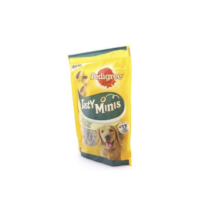 Pedigree tasty minis μοσχάρι & τυρί 140gr