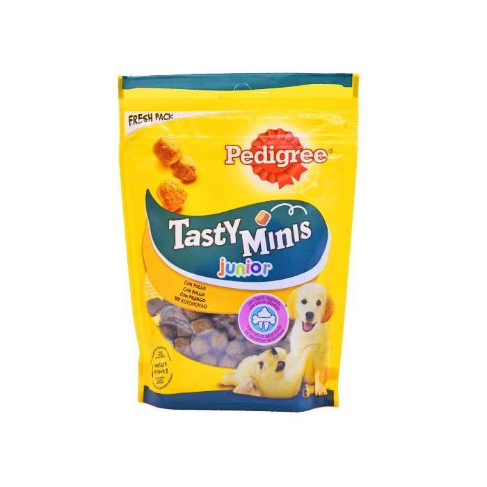 Pedigree tasty minis junior κοτόπουλο 125gr