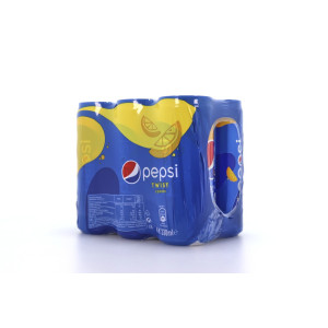 Pepsi twist αναψυκτικό cola με λεμόνι 6x330ml