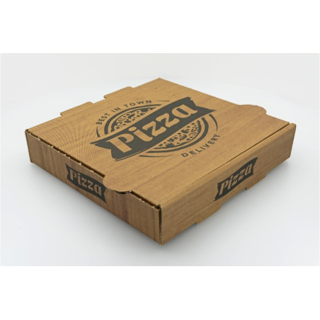 Pizza kraft best in town 22x22x4cm 100τεμ microwelle Pizza Kraft - 6