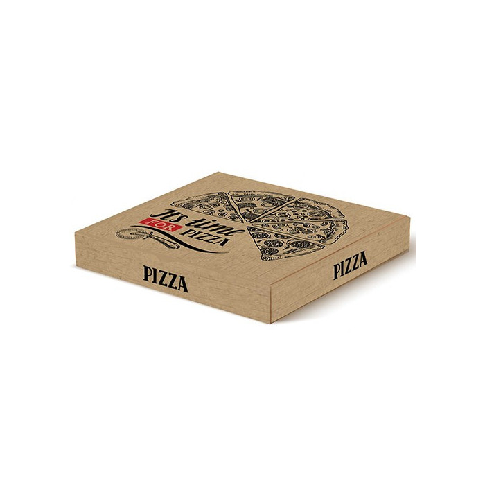 Pizza kraft its pizza time 30x30x4cm 100τεμ microwelle Pizza Kraft - 1