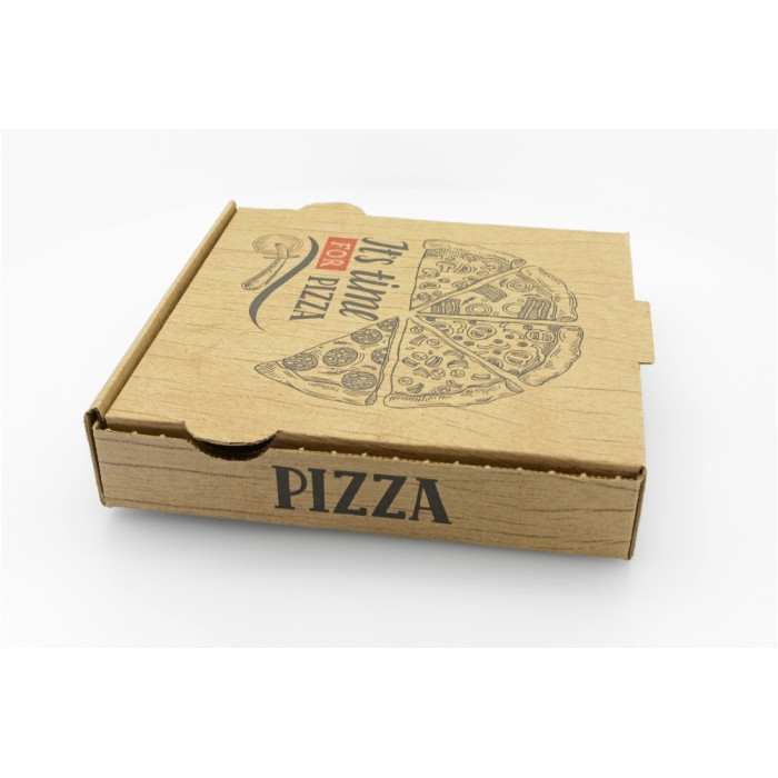 Pizza kraft its pizza time 30x30x4cm 100τεμ microwelle Pizza Kraft - 3