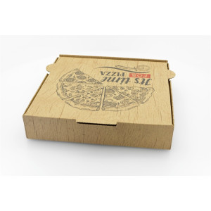 Pizza kraft its pizza time 30x30x4cm 100τεμ microwelle Pizza Kraft - 4