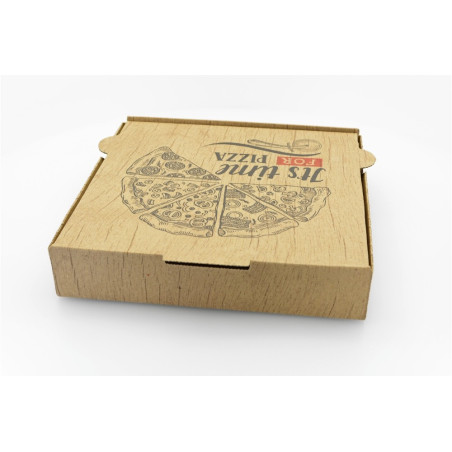 Pizza kraft its pizza time 30x30x4cm 100τεμ microwelle Pizza Kraft - 4