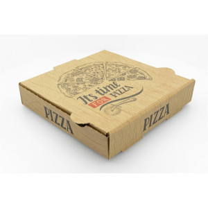 Pizza kraft its pizza time 30x30x4cm 100τεμ microwelle Pizza Kraft - 6