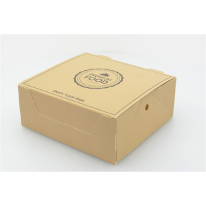 Premium food κουτί burger easy open 14x13x5,5cm 50τεμ