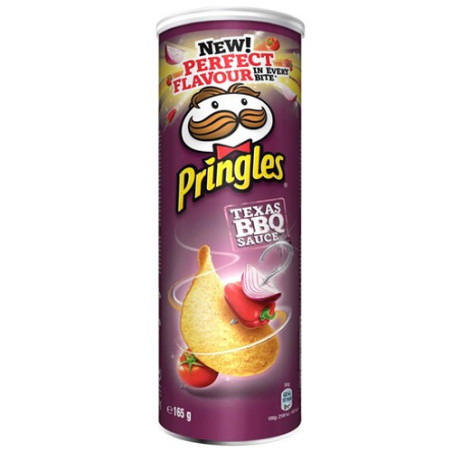 Pringles chips texas barbeque 165gr