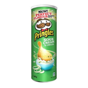 Pringles chips sour cream and onion 165gr Pringles - 1