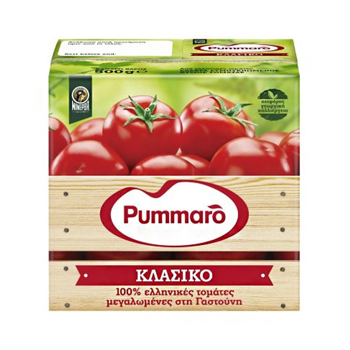 Pummaro χυμός τομάτας κλασικός 500gr