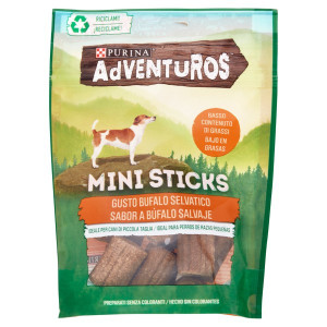 Purina adventuros σκυλοτροφη sticks 90gr, βουβαλι