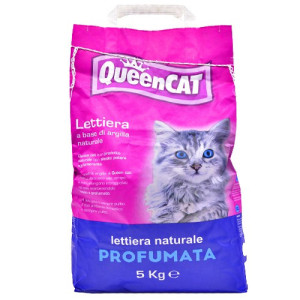 Queen cat άμμος υγιεινής γάτας αρωματισμένη 5kg