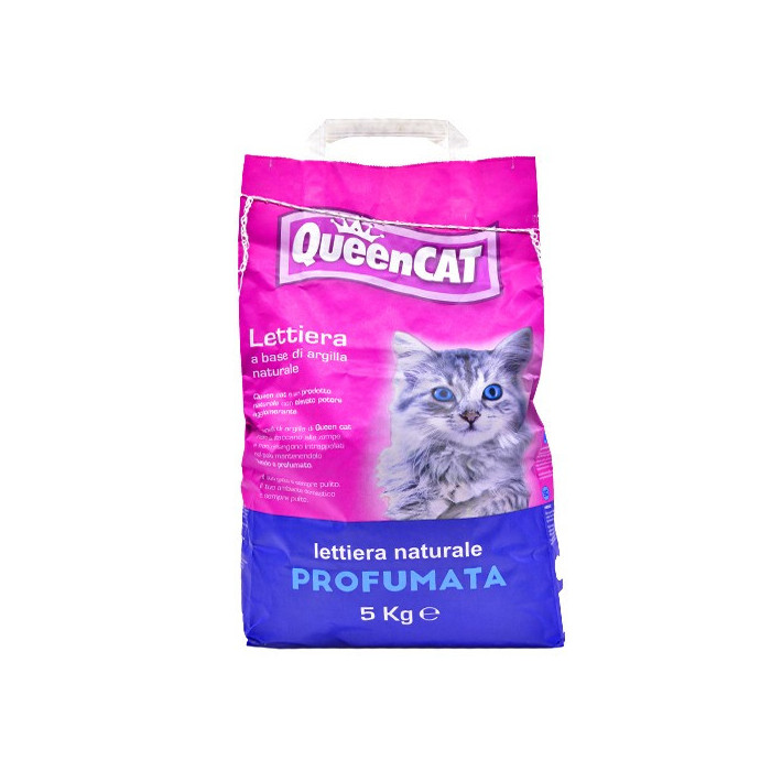 QUEEN CAT άμμος υγιεινής γάτας αρωματισμένη 5kg