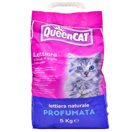 QUEEN CAT άμμος υγιεινής γάτας αρωματισμένη 5kg