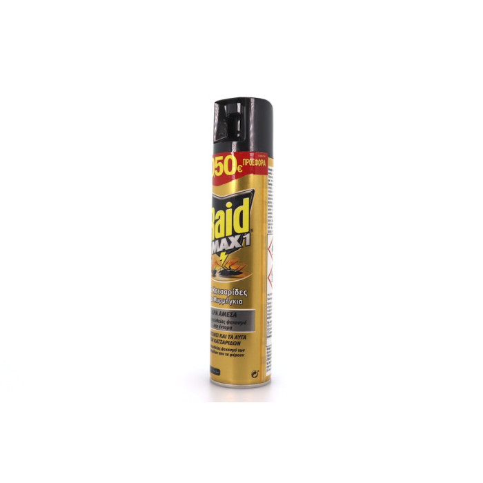 Raid κατσαριδοκτόνο spray 300ml