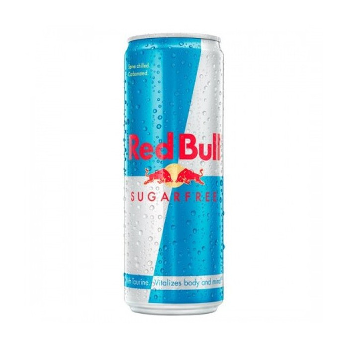 Red bull sugar free ενεργειακό ποτό 355ml κουτι Red Bull - 1