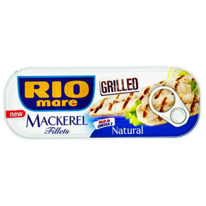 Rio mare σκουμπρί φιλέτο σχάρας grilled σε νερό 120gr Rio mare - 1