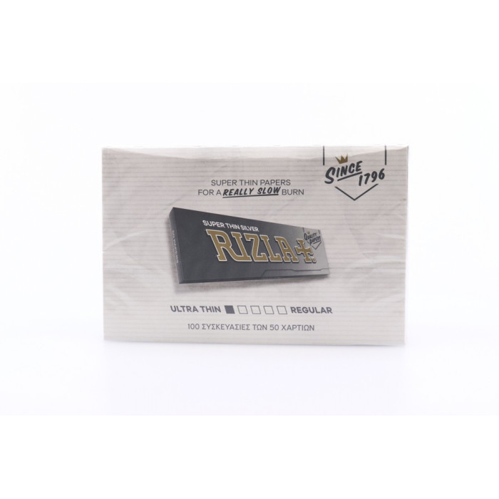 Rizla ασημί 50φ x 100τεμ