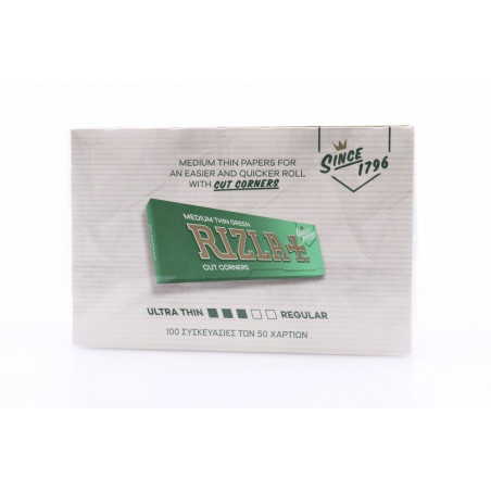 Rizla πρασινο 50φx100τεμ