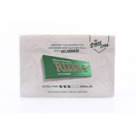 Rizla πρασινο 50φx100τεμ