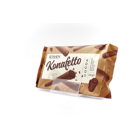 Roshen konafetto πουράκια με κρέμα κακάο 140gr