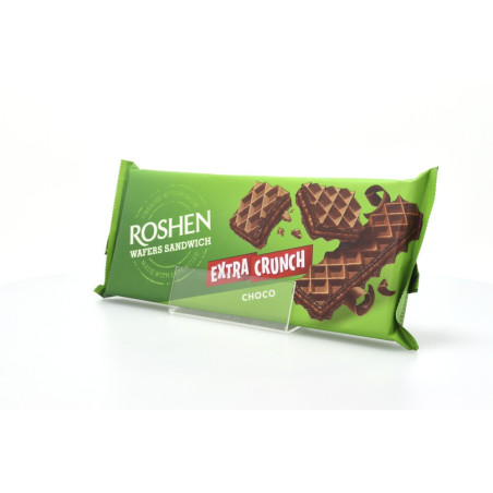 Roshen wafers sandwich τραγανη γκοφρετα 142gr, σοκολατα