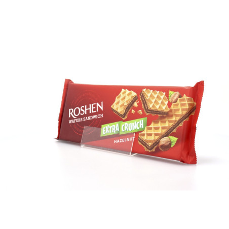 Roshen wafers sandwich τραγανη γκοφρετα 142gr, φουντουκι Roshen - 2