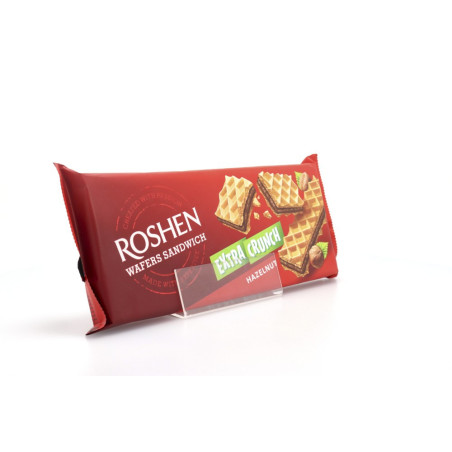 Roshen wafers sandwich τραγανη γκοφρετα 142gr, φουντουκι Roshen - 6