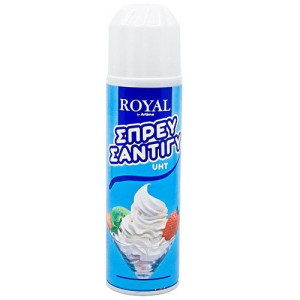 Royal spray σαντιγύ με φυτικά λιπαρά 250gr Royal - 1