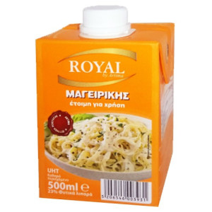 Royal φυτική κρέμα μαγειρικής 23% 500ml Royal - 1