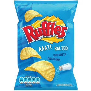 Ruffles πατατάκια κυματιστά με αλάτι 90gr