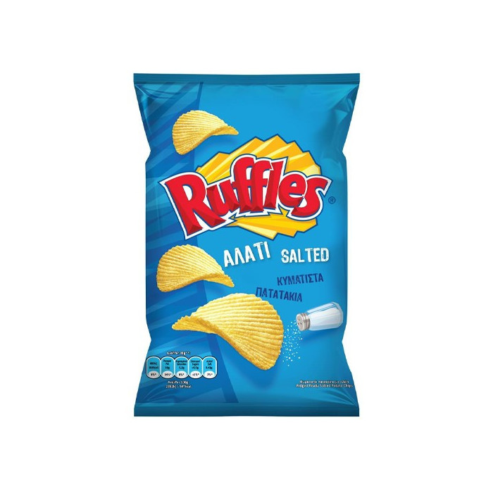 Ruffles πατατάκια κυματιστά με αλάτι 400gr